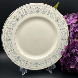 Vintage English Bone China Dinner Plate